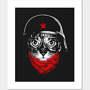 Pilot Cat Posters and Art